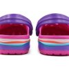 Crocs (PS) Crocband Wavy Band Small Crocs Casual Pink Purple Sandals “Pink Purple” 205697-6L0