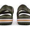 Crocs (PS) Flat Casual Army Green Sandals 14854-309 Crocs (PS) Flat Casual Army Green Sandals 14854-309