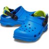 Crocs (PS) Flat Heel Blue Sandals 207011-4JL