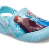 Crocs (PS) Frozen Printing Outdoor Flat Heel Sports Blue Sandals 207078-4O9 Crocs (PS) Frozen Printing Outdoor Flat Heel Sports Blue Sandals 207078-4O9