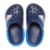 Crocs (PS) Funny Shark Pattern Outdoor Flat Heel Sports Deep Blue Sandals 207070-410 Crocs (PS) Funny Shark Pattern Outdoor Flat Heel Sports Deep Blue Sandals 207070-410
