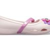 Crocs (PS) Lina Charm Flat Flowers Pale Pink Sandals 205529-6PI