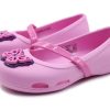 Crocs (PS) Lina Flat Small Casual Pink Sandals 205040-6I2