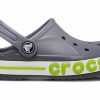 Crocs (PS) Small Crocs Outdoor Beach Sports Gray Green Sandals “Grey Green” 205100-025