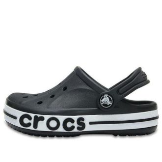 Crocs (PS) Small Crocs Outdoor Flat Heel Beach Sports Black White Sandals “Black White” 205100-001 Crocs (PS) Small Crocs Outdoor Flat Heel Beach Sports Black White Sandals “Black White” 205100-001