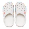 Crocs Rainbow Outdoor Beach Sports Big Boys White Sandals 207007-100