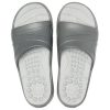 Crocs Reviva Cozy Non-Slip Flat Sports Slippers Unisex Gray 205546-0DV