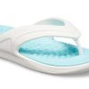 Crocs Reviva Flip-Flops Blue White 205545-18B