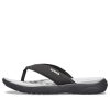 Crocs Reviva Flip-Flops White Black 205715-060