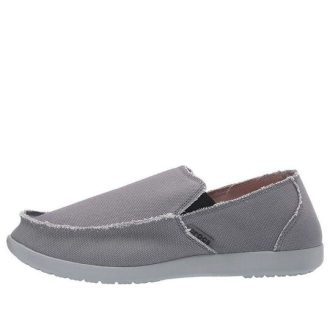 Crocs Santa Cruz Slip-On Shoes “Grey” 10128-01W