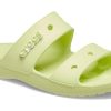 Crocs Soft Sole Cozy Sports Unisex Yellow Sandals 206761-3U4