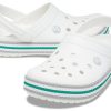 Crocs Sports Fashion Beach White Sandals 206829-100