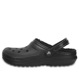 Crocs Stay Warm Wear-Resistant Cozy Sports Unisex Black Sandals 204563-060