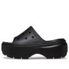 Crocs Stomp Slides “Black” 209346-001