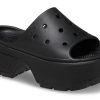 Crocs Stomp Slides “Black” 209346-001