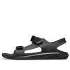 Crocs Swiftwater Light Cozy Sports Black Sandals 206526-060