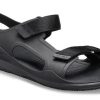 Crocs Swiftwater Light Cozy Sports Black Sandals 206526-060