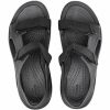 Crocs Swiftwater Light Cozy Sports Black Sandals 206526-060