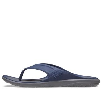 Crocs Swiftwater Wave Flip Flops “Navy Blue” 206242-4HE