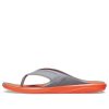 Crocs Swiftwater Wave Flip Flops “Orange Grey” 206242-0EK