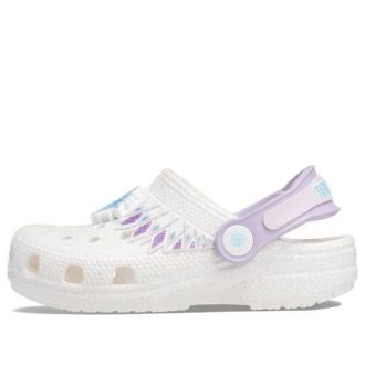 Crocs (TD) Crocs Classic Fun Lab I AM Frozen II Clog “White Lila” 207715-100