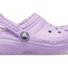 Crocs (TD) Crocs Classic Lined Clogs “Purple” 207009-5PR