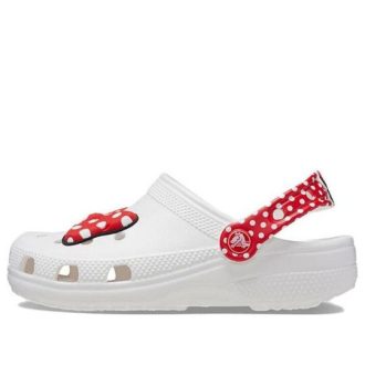 Crocs (TD) Crocs x Disney Minnie Mouse Classic Clogs “White Red” 208710-119
