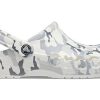 Crocs Unisex Bayaband Sandals – White Camo “Gray White” 206230-1D3
