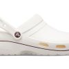Crocs Wear-Resistant Cozy Sports Unisex White Brown Sandals “White Brown” 205883-0FW