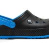 Crocs Wear-Resistant Lightweight Cozy Sports Unisex Black Blue Sandals “Black Blue” 205237-49S