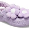 Crocs (WMNS) Baya Lined Fuzz Strap Singles Day “Purple White” 209234-90H