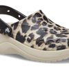 Crocs (WMNS) Baya Platform Animal Print Clogs “Leopard” 208712