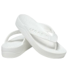 Crocs (WMNS) Baya Platform Flip-Flops “White” 208395-100