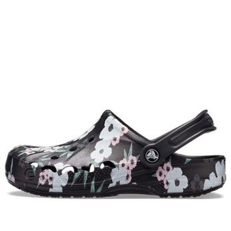 Crocs (WMNS) Baya Printed Clogs “Tropical Floral Black” 205839-98F