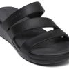 Crocs (WMNS) Boca Strappy Wedge Sandals “Black” 207434-001