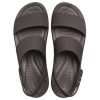 Crocs (WMNS) Brooklyn Croco Low Espresso Sandal “Brown” 208585-206