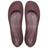 Crocs (WMNS) Brooklyn Flats “Dark Cherry” 209384-6WD