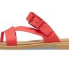 Crocs (WMNS) Casual Flame Red Slippers 206108-8C1