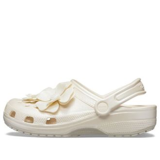 Crocs (WMNS) Classic Clog 3d Flower White Sandals 205587-159