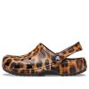 Crocs (WMNS) Classic clog animal Printing Beach Casual Sandals Leopard print 206676-90L
