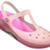 Crocs (WMNS) Classic Clog Beach Red Sandals 11209-66E