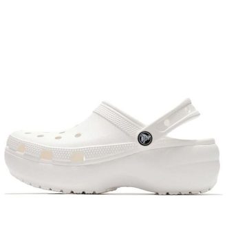 Crocs (WMNS) Classic Clog clouds Retro Beach Shoe White 206750-100