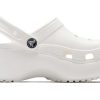 Crocs (WMNS) Classic Clog clouds Retro Beach Shoe White 206750-100