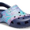 Crocs (WMNS) Classic Clog Liberty London Beach Deep Blue Sandals 206447-410