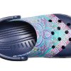 Crocs (WMNS) Classic Clog Liberty London Beach Deep Blue Sandals 206447-410