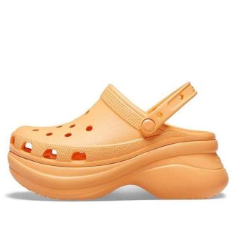 Crocs (WMNS) Classic Clog Retro Crocs Thick Sole Orange Small Whale Sandals 206302-801