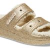 Crocs (WMNS) Classic Cozzzy Glitter Sandals “Multi Gold” 208124-93S