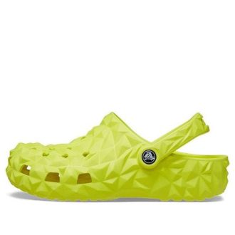 Crocs (WMNS) Classic Geometric Clogs “Green” 209563-76M