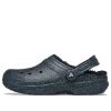 Crocs (WMNS) Classic Glitter Black Lined Clogs “Starry Skies” 205842-9BD