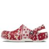 Crocs (WMNS) Classic Holiday Sweater Graphic “Red White” 209237-90H